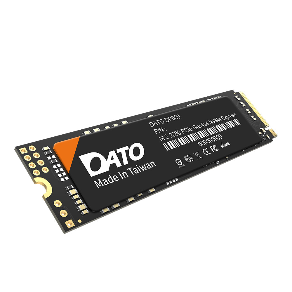 Solid State Drive (SSD) Dato DP800, NVME M.2 2280, PCIe, 512GB, Черен DP800SSD-512GB