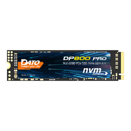 Solid State Drive (SSD) Dato DP800 Pro, NVME M.2 2280, PCIe, 4TB, Черен DP800PSSD-4TB