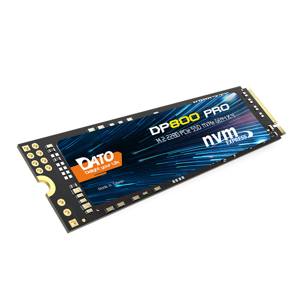 Solid State Drive (SSD) Dato DP800 Pro, NVME M.2 2280, PCIe, 4TB, Черен DP800PSSD-4TB