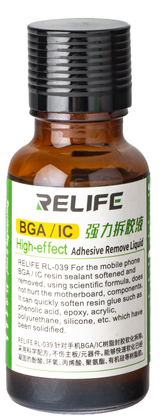 Разтвор за премахване на лепило Relife RL-039, BGA / IC