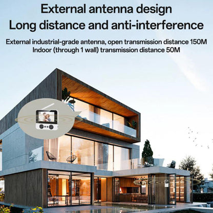 Звънец Yesido KM27, Wi-Fi, 2K, Бял