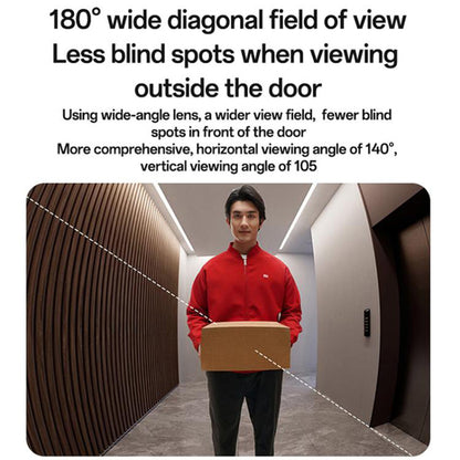 Звънец Yesido KM27, Wi-Fi, 2K, Бял