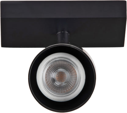 Yeelight Spotlight, Wi-Fi, GU10, 2700K - 6500K, 700lm, Black YLDDL-0083-B
