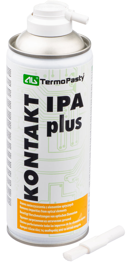 Спрей за почистване с изопропилов алкохол Termopasty Kontakt IPA Plus, 400ml