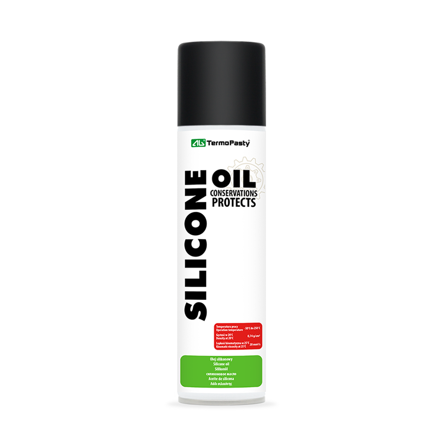 Спрей силиконово масло AG Termopasty, 300ml ART.AGT-016