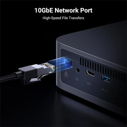 Станция за управление на дигитално съдържание UGREEN DXP480T Plus, черна