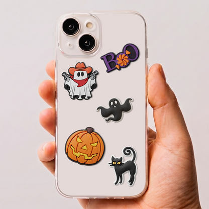 3D стикери OEM Boo за калъф за телефон/таблет, комплект от 5 броя, многоцветни