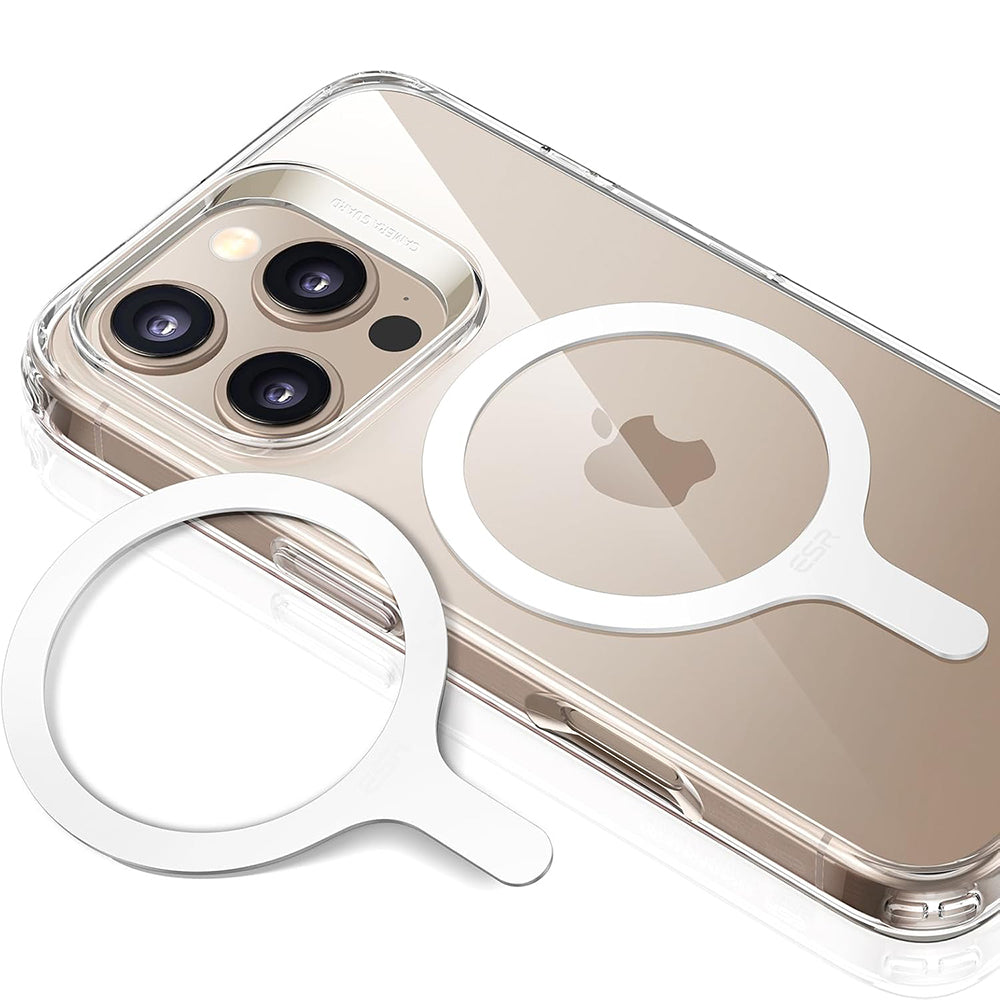 Метален стикер ESR HaloLock, Комплект 2 броя, Бял