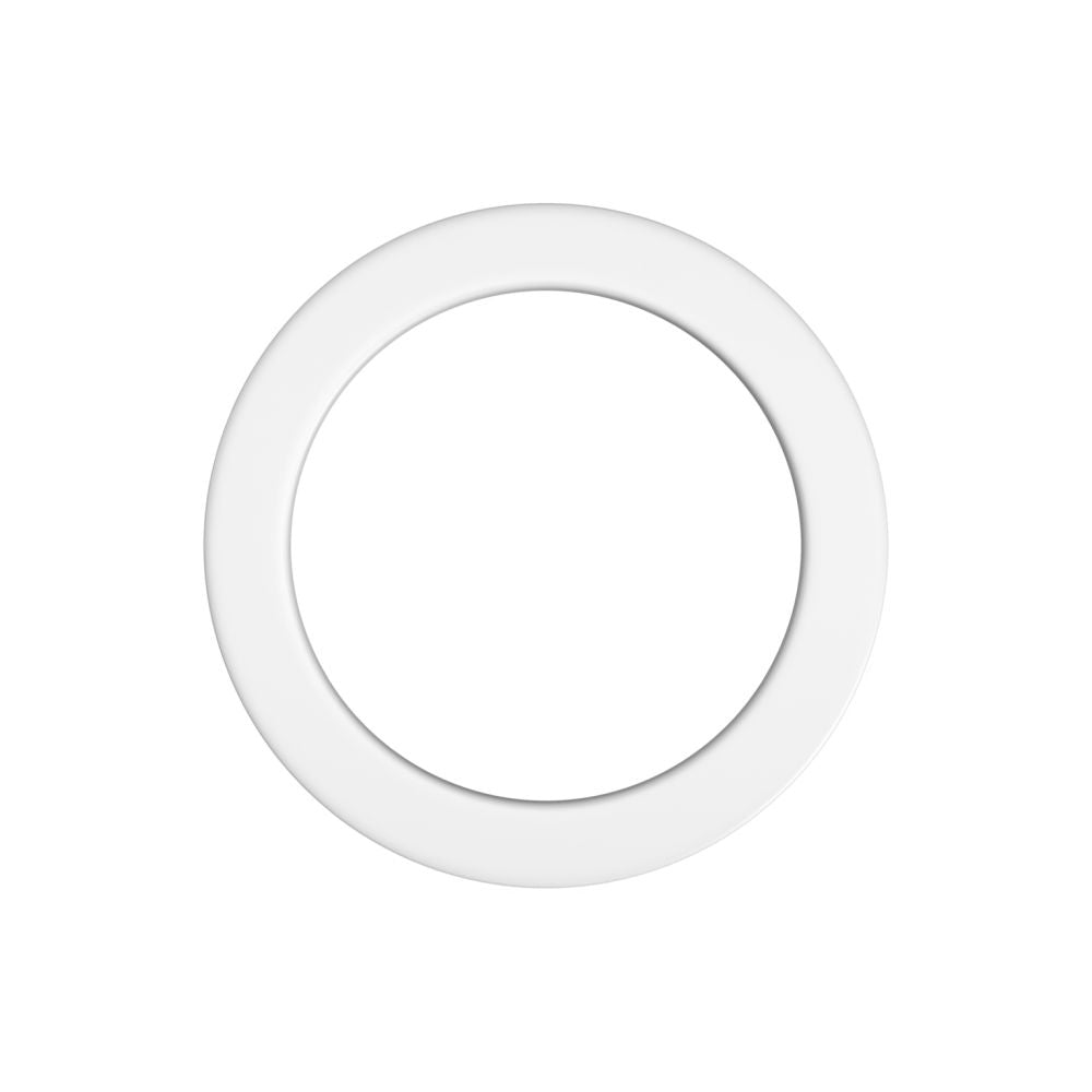 Стикер метален фиксиран, бял