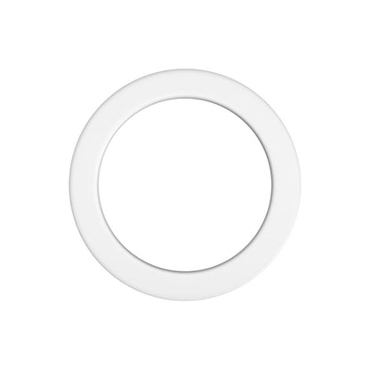 Стикер метален фиксиран, бял