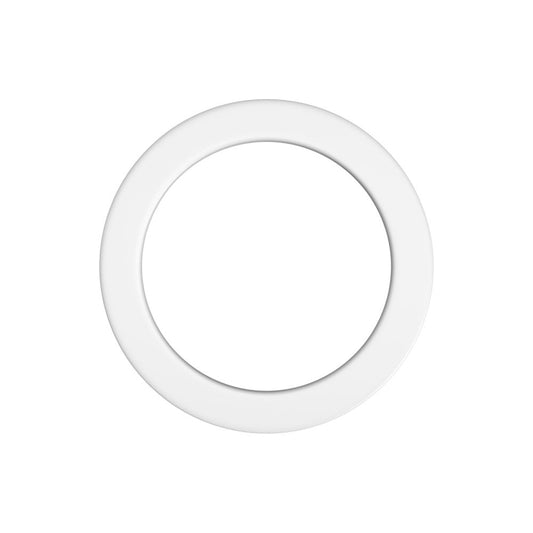 Стикер метален фиксиран, бял