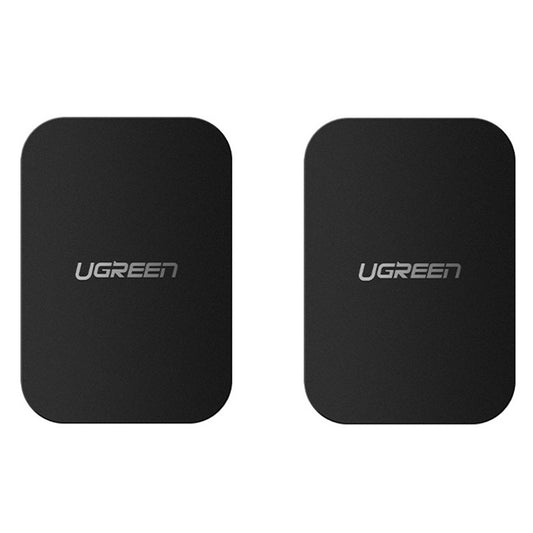 Метален стикер UGREEN LP123 (50869), Комплект 2 броя, Черен