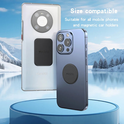 Метален стикер Yesido C207 2в1, Черен