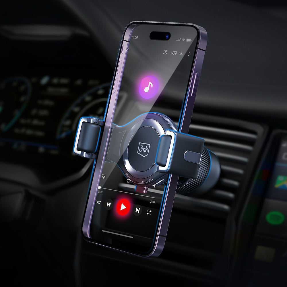 Автомобилен държач 3MK Memo Hug, 4.5inch - 6.7inch, Черен