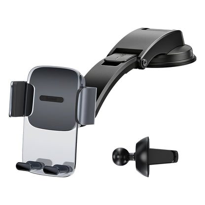 Baseus Gravity Grip Car Mount, 4,7 инча - 6,7 инча, черен 