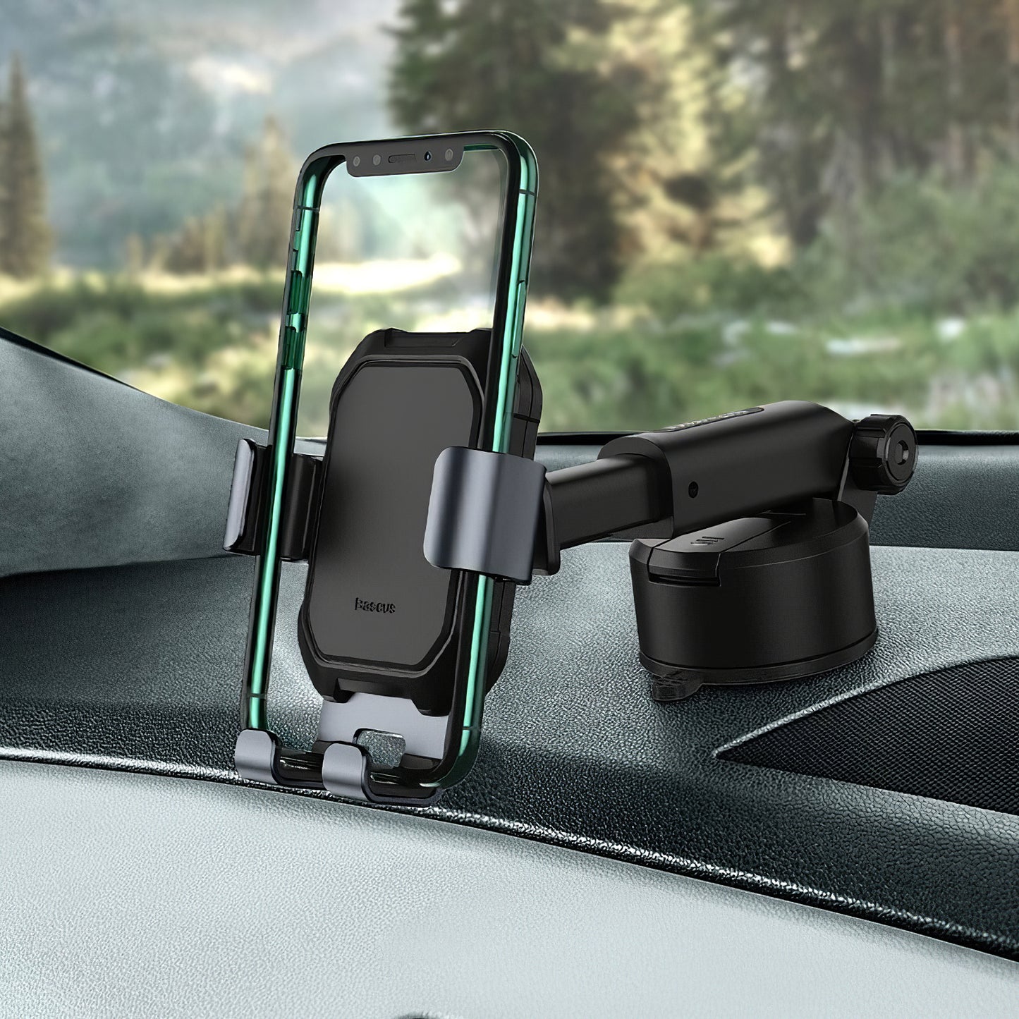 Baseus Gravity Car Mount, 4,7" - 6,5", черен SUYL-TK01 