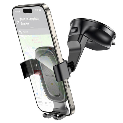 Автомобилен държач Borofone BH130 Follower Gravity, 6.1inch - 7inch, Черен