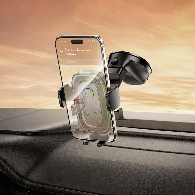 Автомобилен държач Borofone BH132 Follower, 4.5 инча - 7 инча, Черен