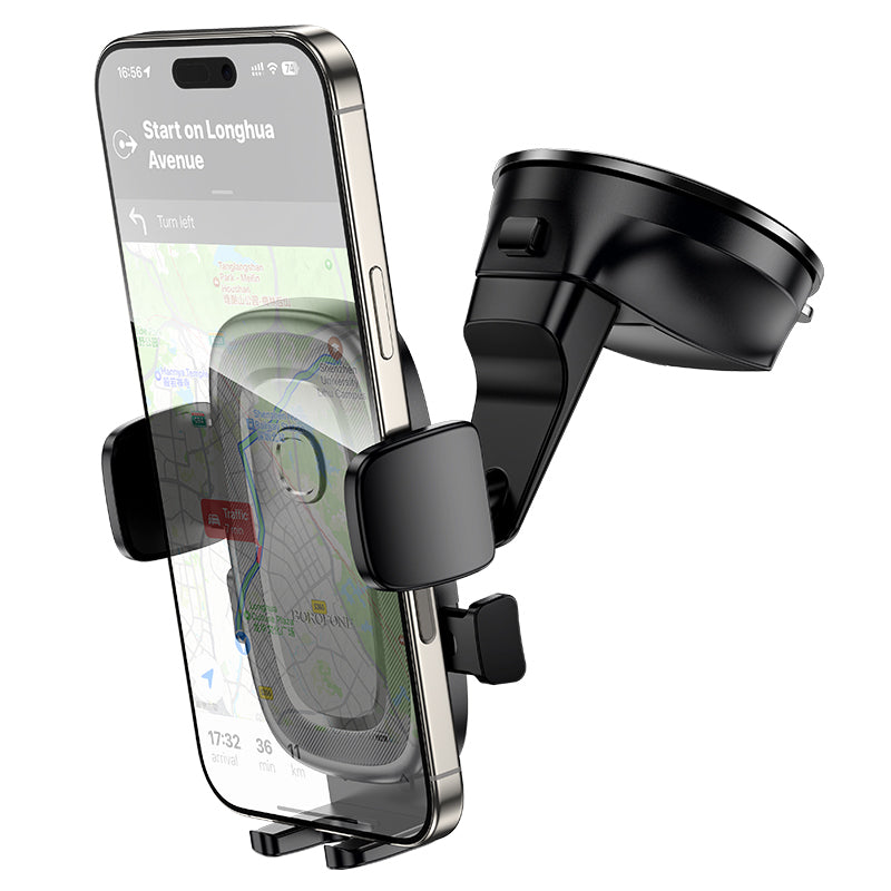 Автомобилен държач Borofone BH132 Follower, 4.5 инча - 7 инча, Черен