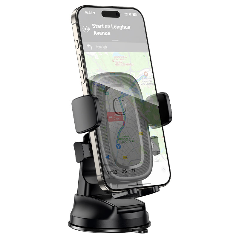 Автомобилен държач Borofone BH132 Follower, 4.5 инча - 7 инча, Черен