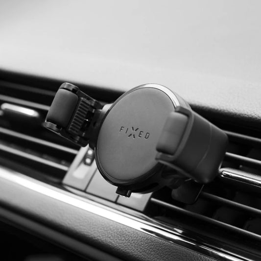 Автомобилен държач Fixed Roll 2 Vent, Универсален, Черен