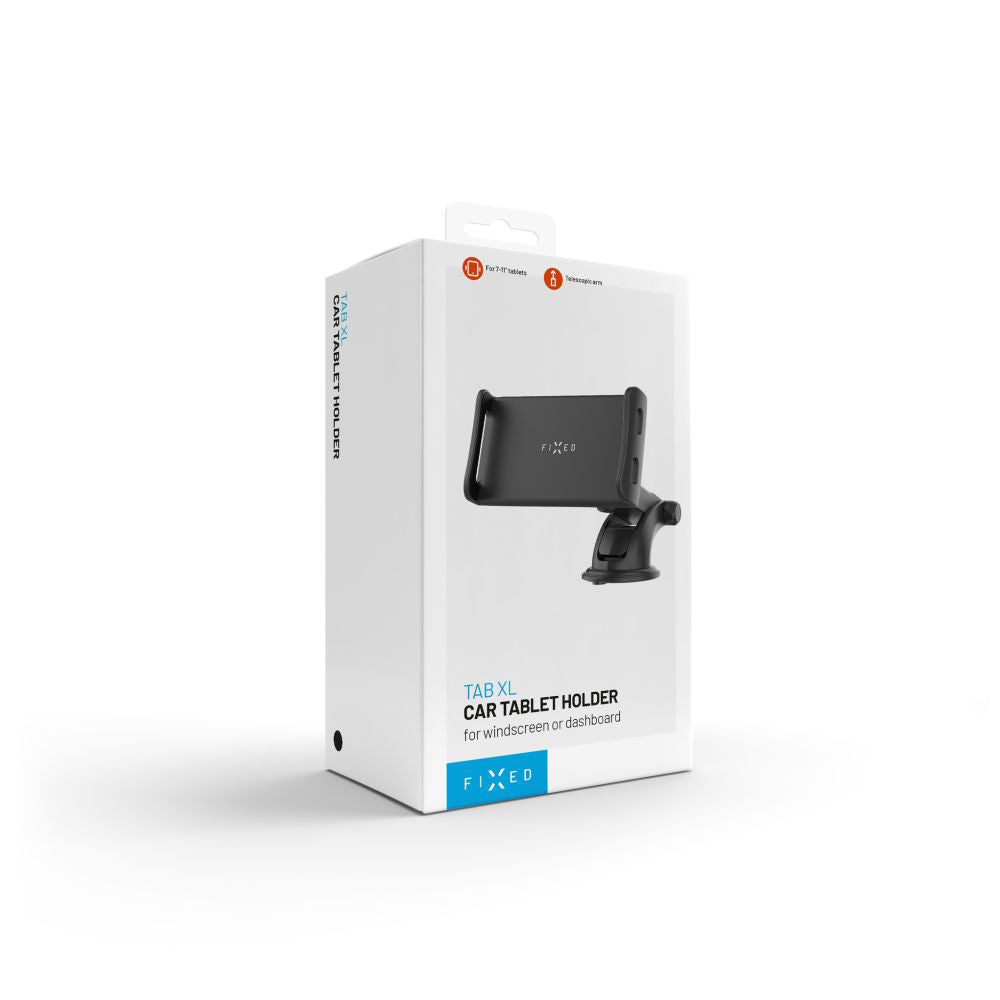Автомобилен държач Fixed Tab XL, 7 инча - 13 инча, Черен
