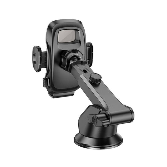 Автомобилен държач HOCO Fair H15, 4.5 инча - 7 инча, Черен