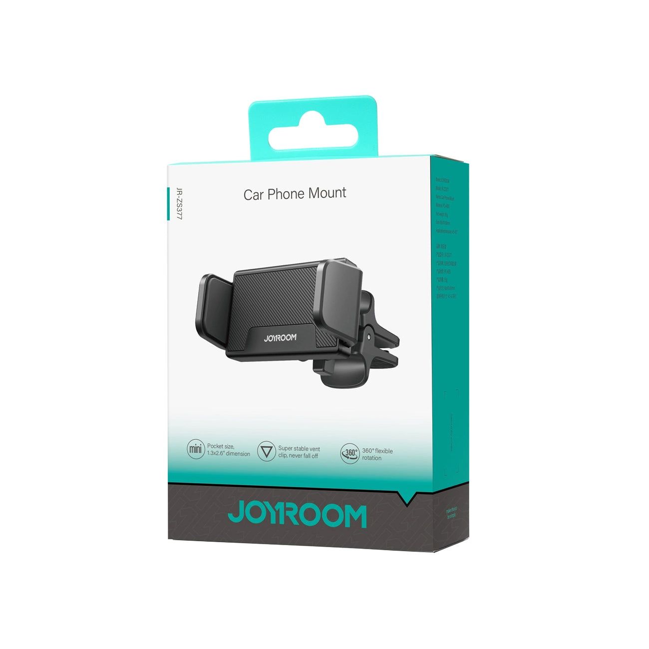 Автомобилна стойка Joyroom JR-ZS377, 4.5 инча - 6.7 инча, Черна