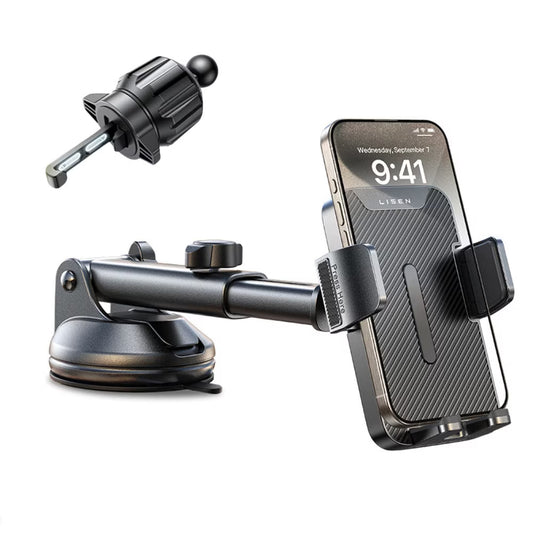 Автомобилен държач Lisen 2E781, Универсален, Черен YL0424040008