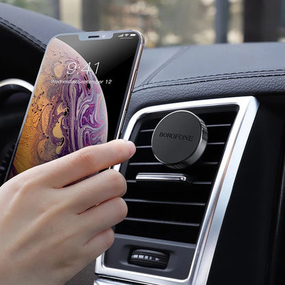 Магнитна стойка за кола Borofone BH8, Универсална, Черна