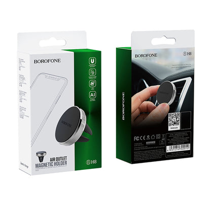 Магнитна стойка за кола Borofone BH8, Универсална, Черна