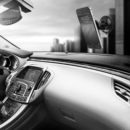 Магнитна стойка за кола ColorWay CW-CHM06, Универсална, Черна