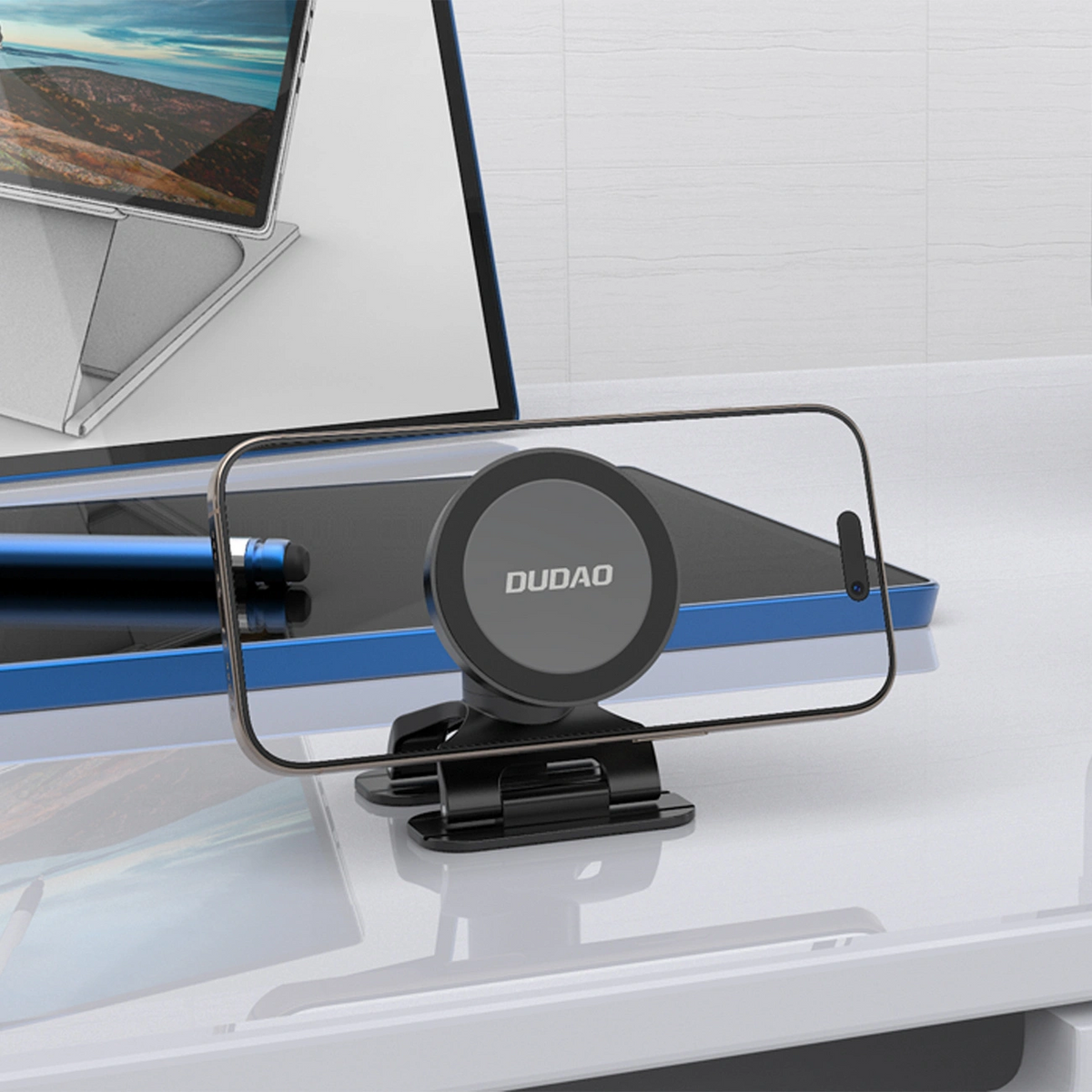 Dudao F25 Magnetic Car Mount, Universal, Black