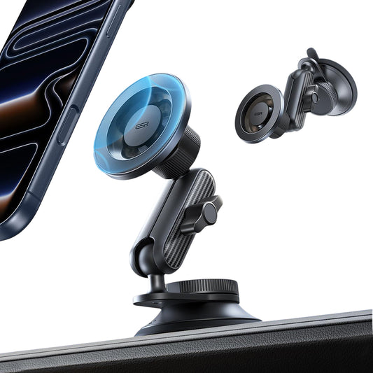 Магнитна стойка за кола ESR OmniLock Dash, Универсална, Черна