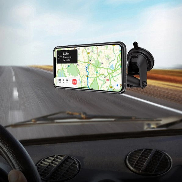 Магнитна стойка за кола HOCO CA67, Универсална, Черна