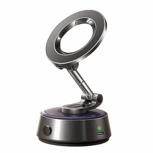 Магнитна стойка за кола Lisen A690, Универсална, Сива