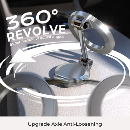 Магнитна стойка за кола Lisen, Универсална, Черна YL0224010003