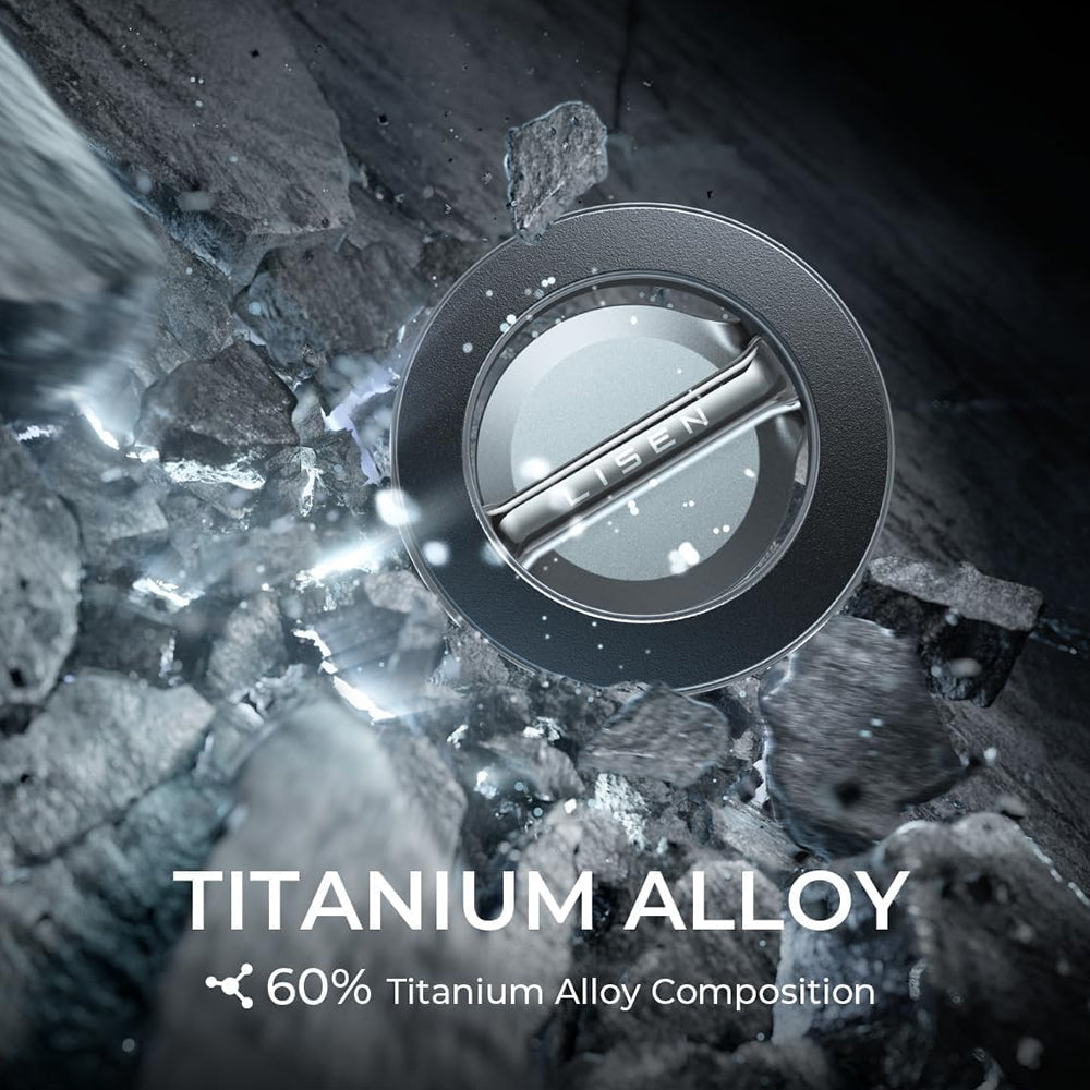 Магнитна стойка за кола Lisen, Универсална, Черна YL0224010003