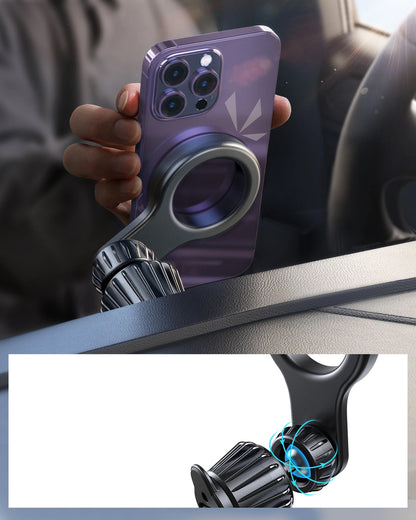 Магнитна стойка за кола Joyroom JR-ZS355 Air Vent, Универсална, Черна