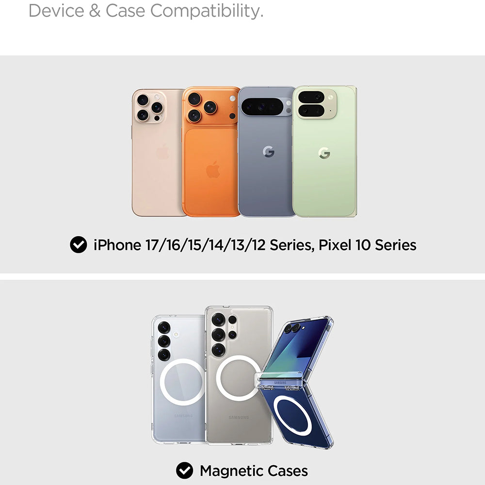 Магнитна стойка за кола Spigen MFT36, Универсална, Черна ACP11172