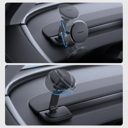 Магнитна стойка за автомобил Spigen TAM110 за Tesla Y / 3 / Y L, черна ACP11873