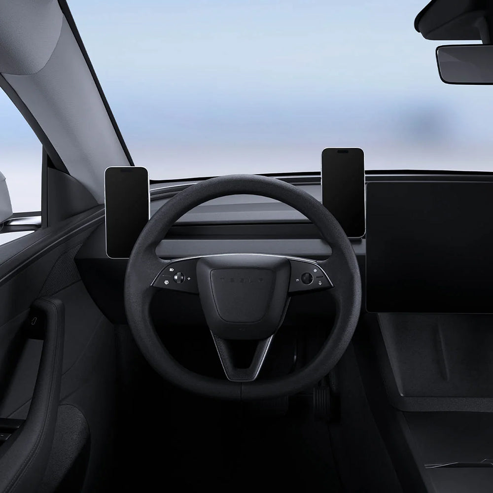 Магнитна стойка за автомобил Spigen TAM110 за Tesla Y / 3 / Y L, черна ACP11873