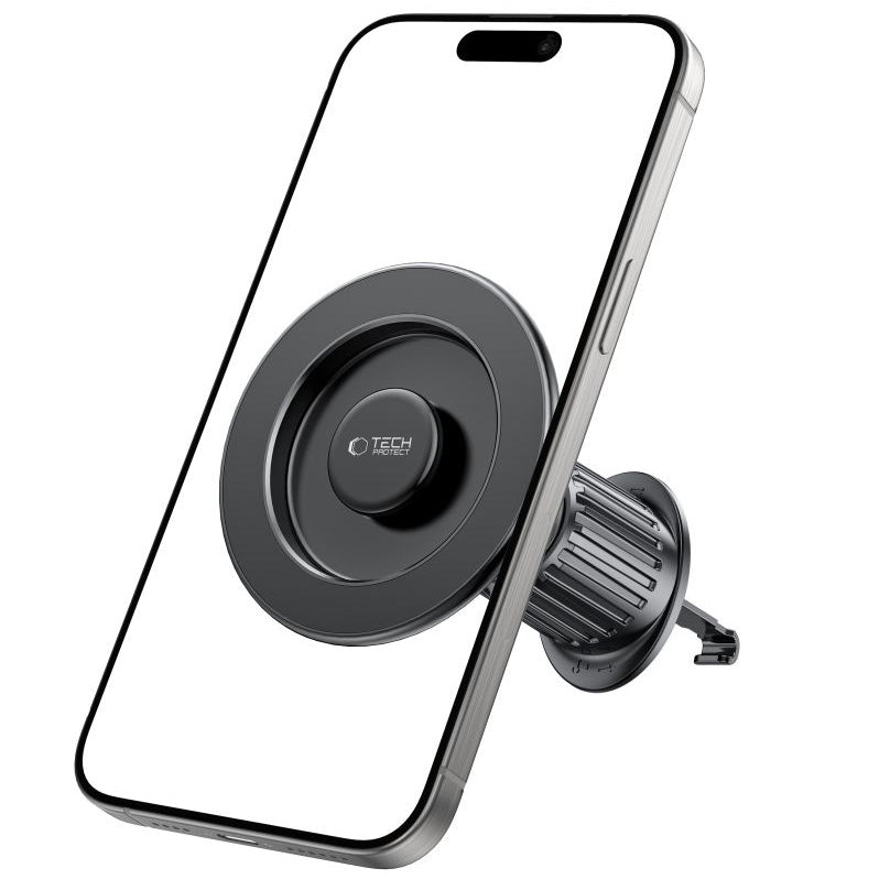Магнитна стойка за автомобил Tech-Protect N58 Vent, Универсална, Черна