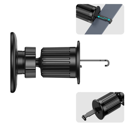 Магнитна стойка за автомобил Tech-Protect N58 Vent, Универсална, Черна