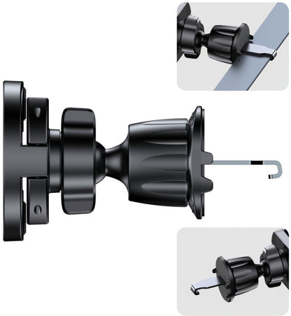 Магнитна стойка за кола Tech-Protect N62 2in1, Универсална, Черна