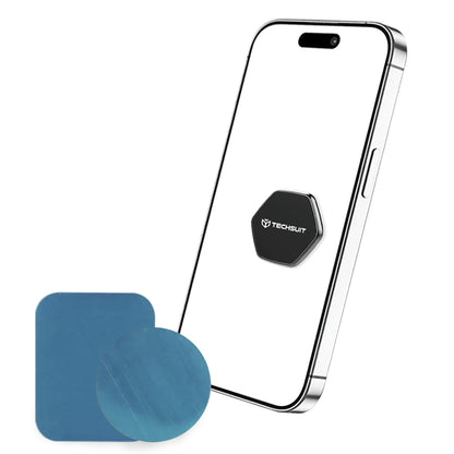 Магнитна стойка за кола Techsuit HOLD210-C, Универсална, Черна