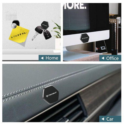 Магнитна стойка за кола Techsuit HOLD210-C, Универсална, Черна