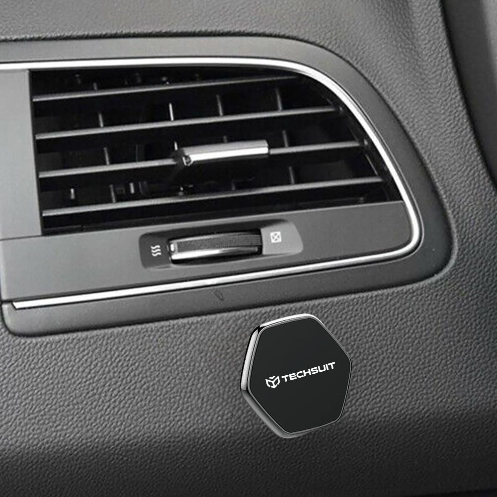 Магнитна стойка за кола Techsuit HOLD210-C, Универсална, Черна