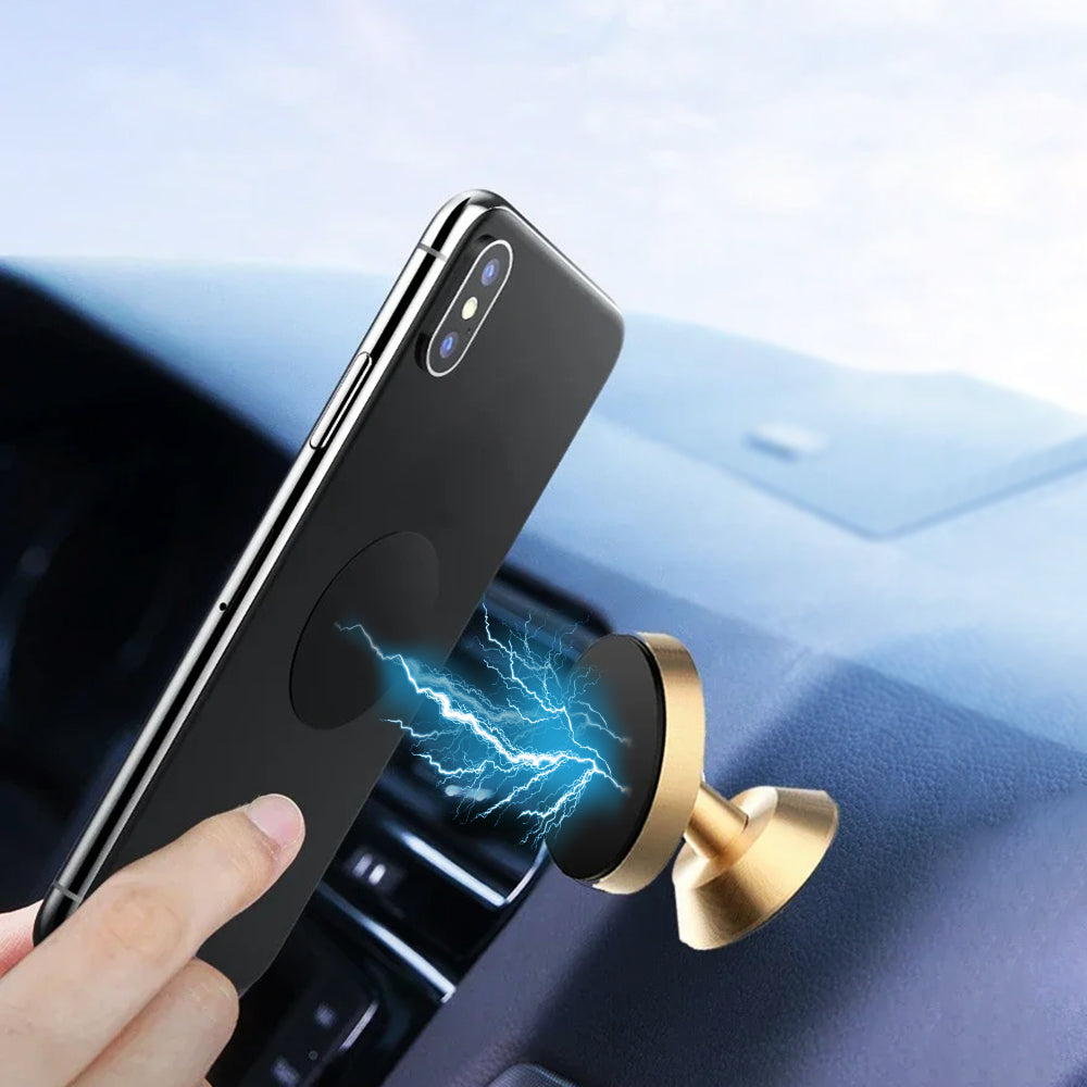 Techsuit S10 Magnetic Car Holder, Universal, Black