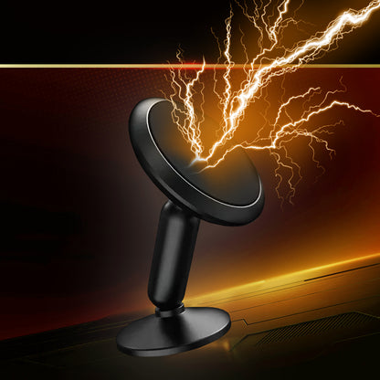 Магнитна стойка за автомобил Techsuit S11, Универсална, Черна